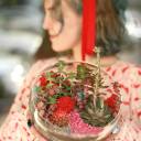 Флорариум Алый сад - с доставкой по Минску - миниатюра