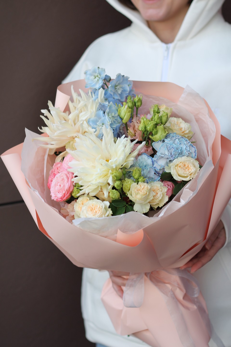 Букет Валли - с добавлением зелени