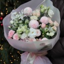 Букет Вальди - с добавлением зелени - миниатюра 