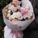 Букет Аромат - с добавлением зелени - миниатюра 