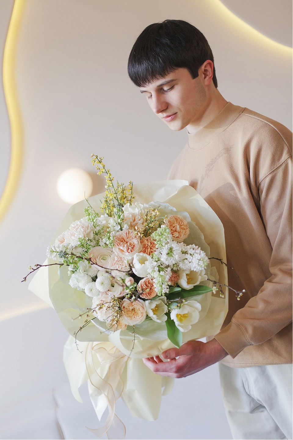 Букет You is Me - подарочное оформление