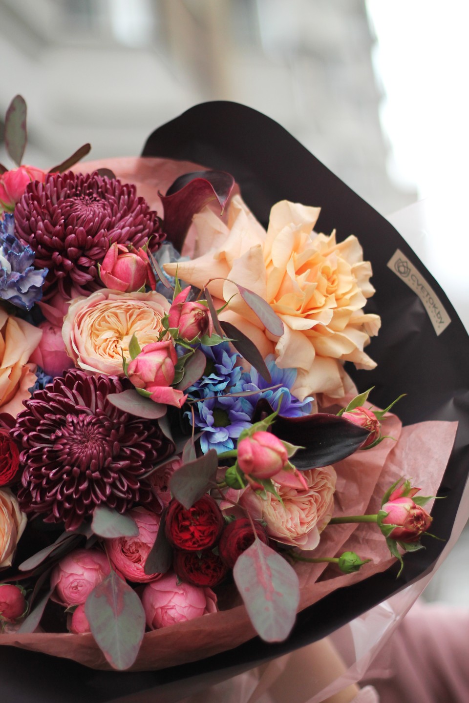 Букет  Ночное вдохновение - быстрая доставка в Минске