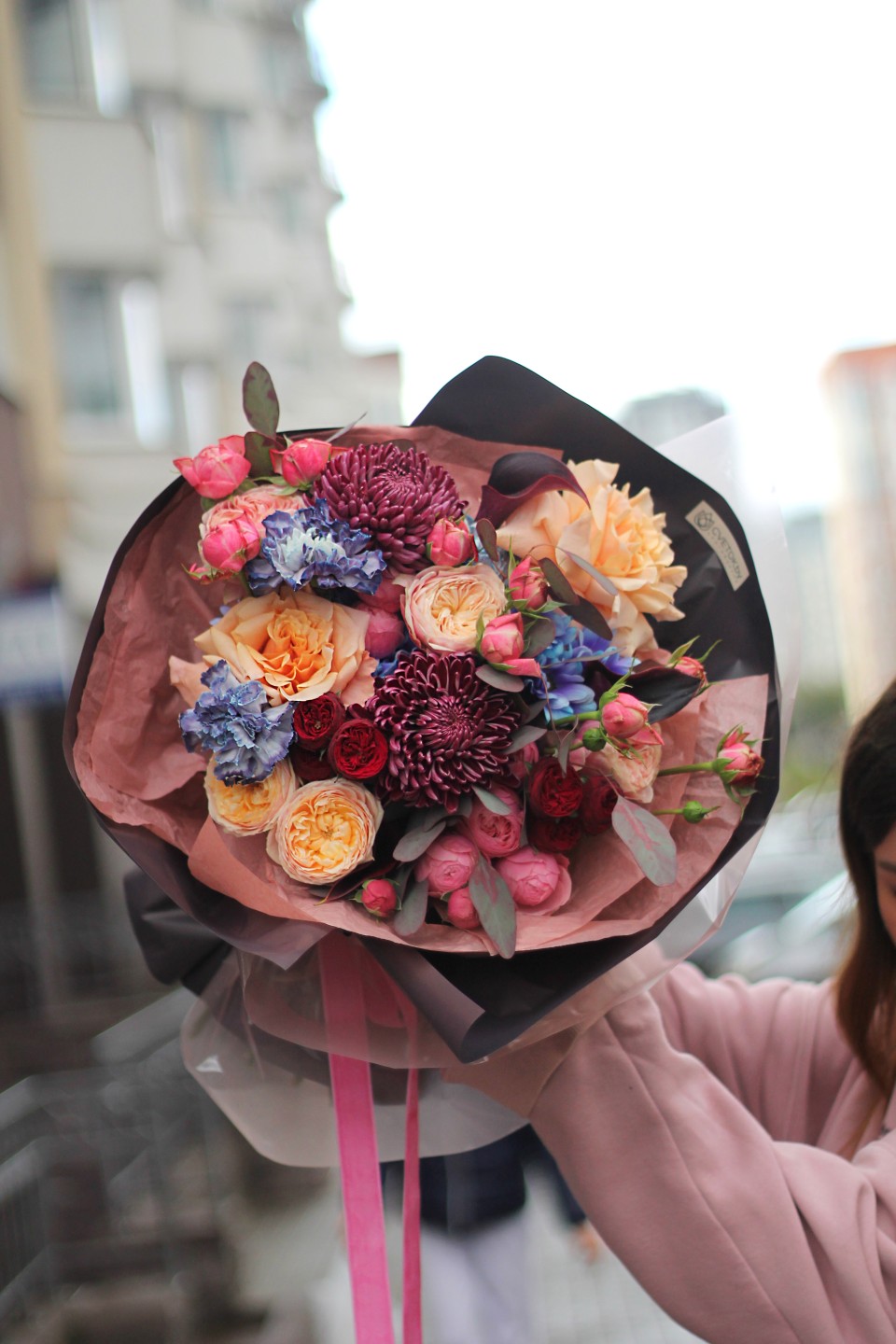 Букет  Ночное вдохновение - для женщины/молодой пары