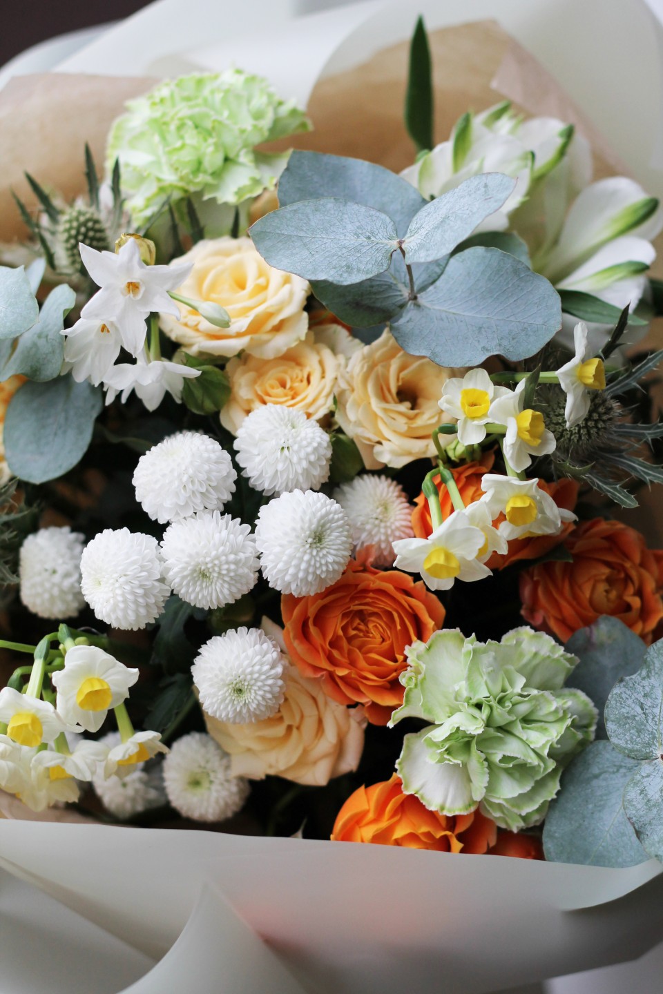 Букет Фьюжин - с доставкой по Минску