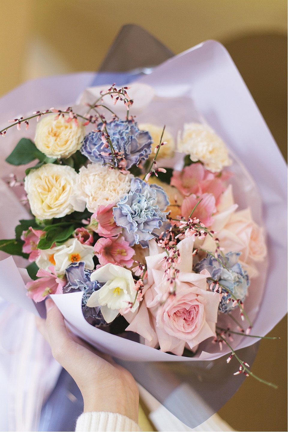 Букет My Passion - с добавлением зелени