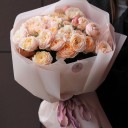 Букет Родос - с добавлением зелени - миниатюра 