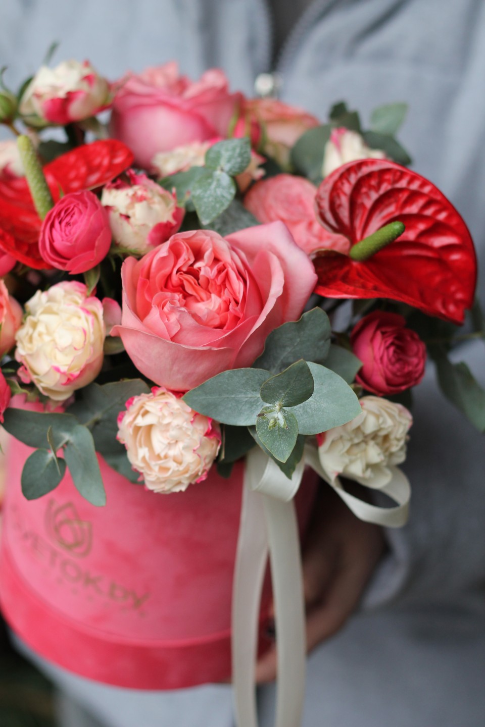 Композиция Донна Роза - с доставкой по Минску