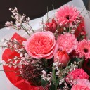 Букет Восхождение - с добавлением зелени - миниатюра 