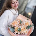Букет My Princess - с добавлением зелени - миниатюра 
