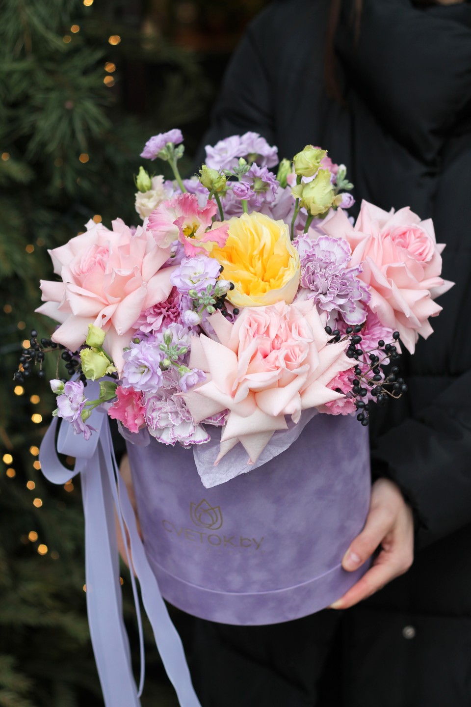 Коробочка Сказка - с добавлением зелени