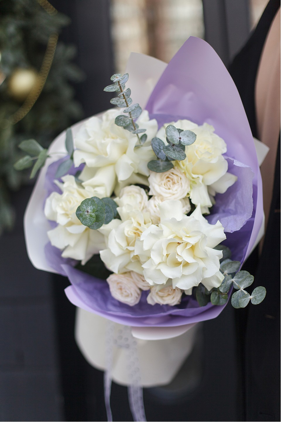 Букет For my Baby - с добавлением зелени