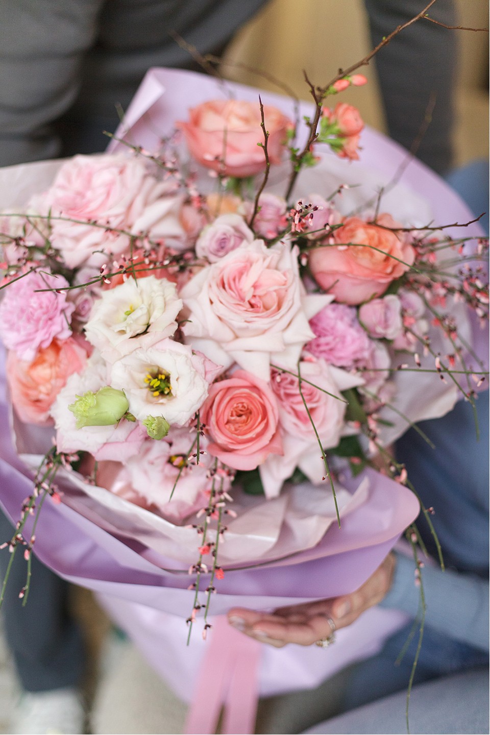 Букет My Sunshine - подарочное оформление