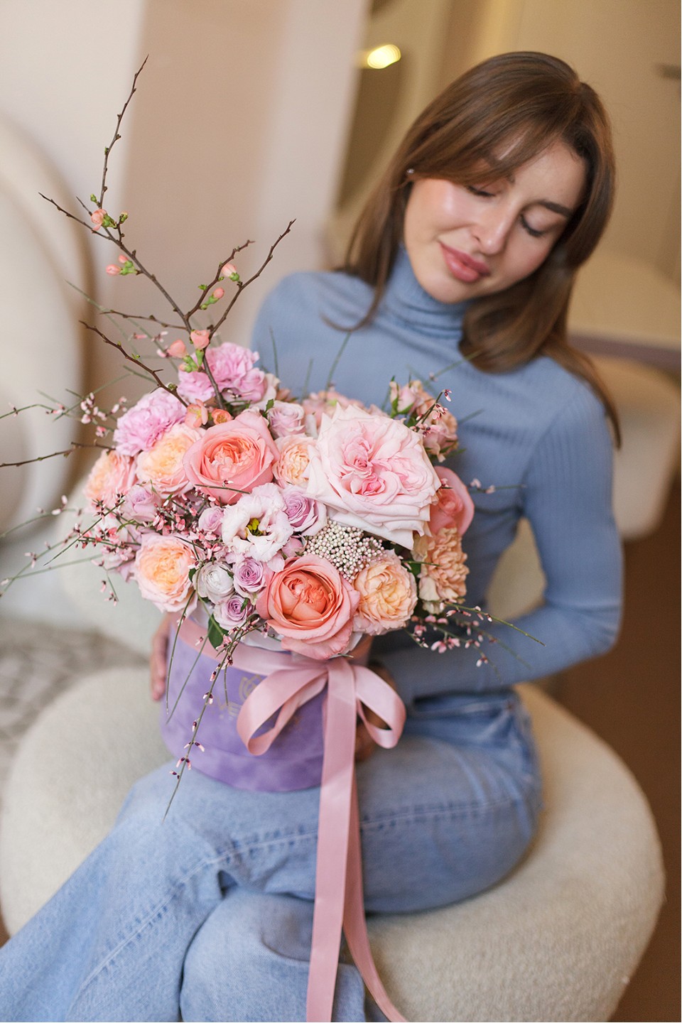 Коробка I Want You - с добавлением зелени