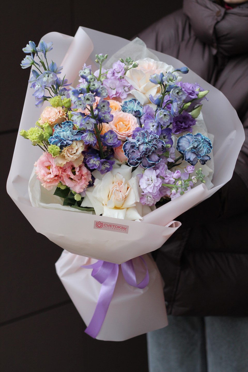 Букет Ружок - с добавлением зелени