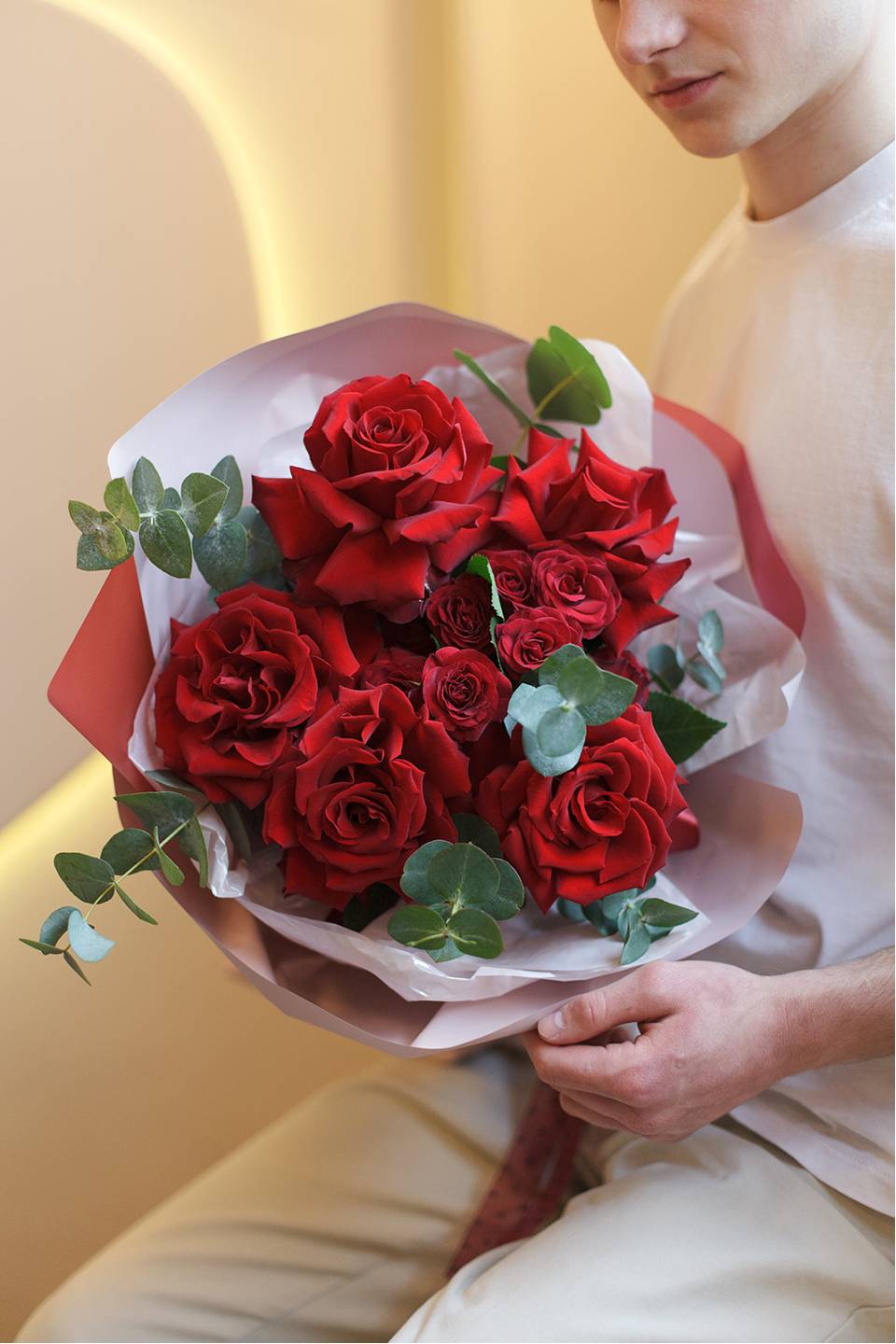 Букет My Love - подарочное оформление