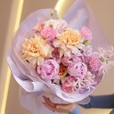 Букет My Angel - с добавлением зелени - миниатюра 