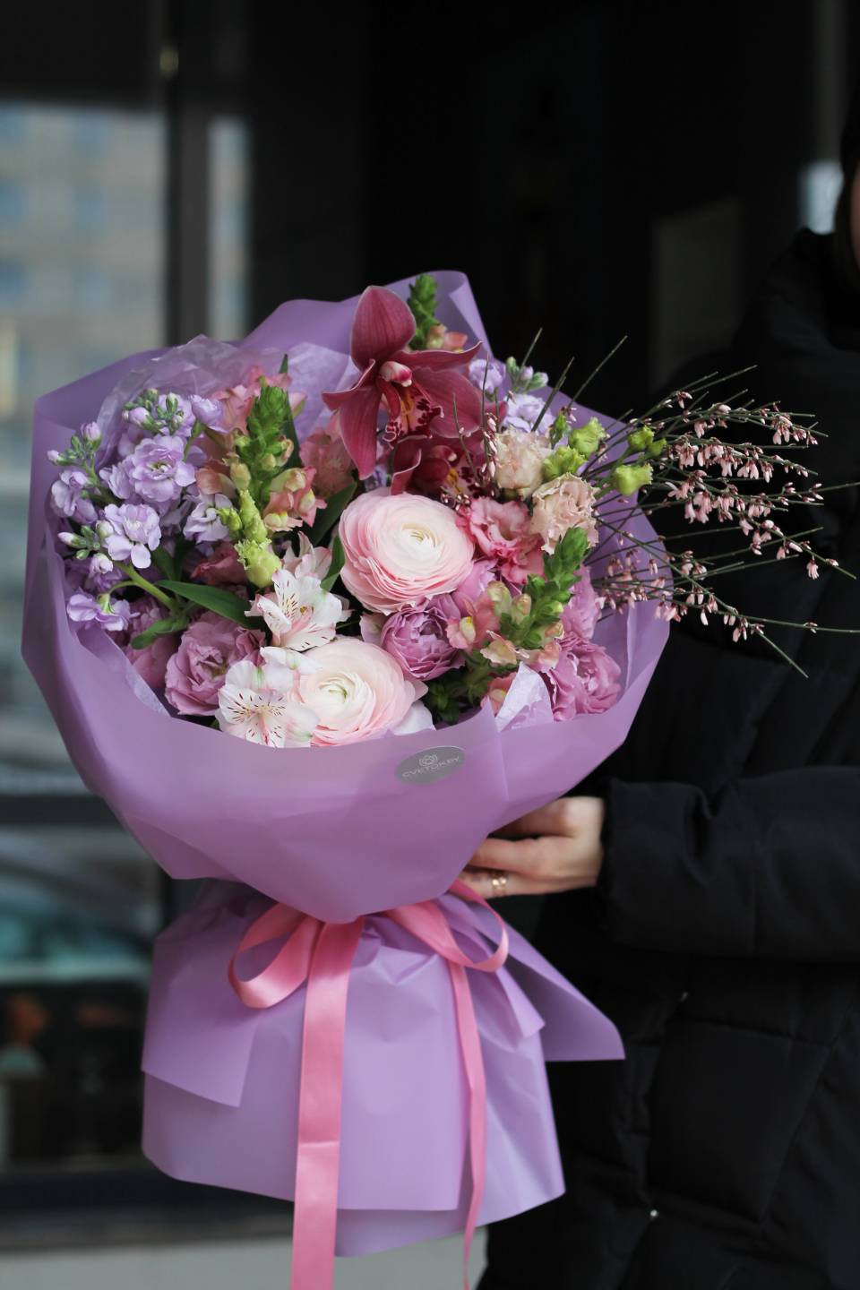 Букет Камила - подарочное оформление