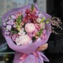 Букет Камила - с добавлением зелени - миниатюра 