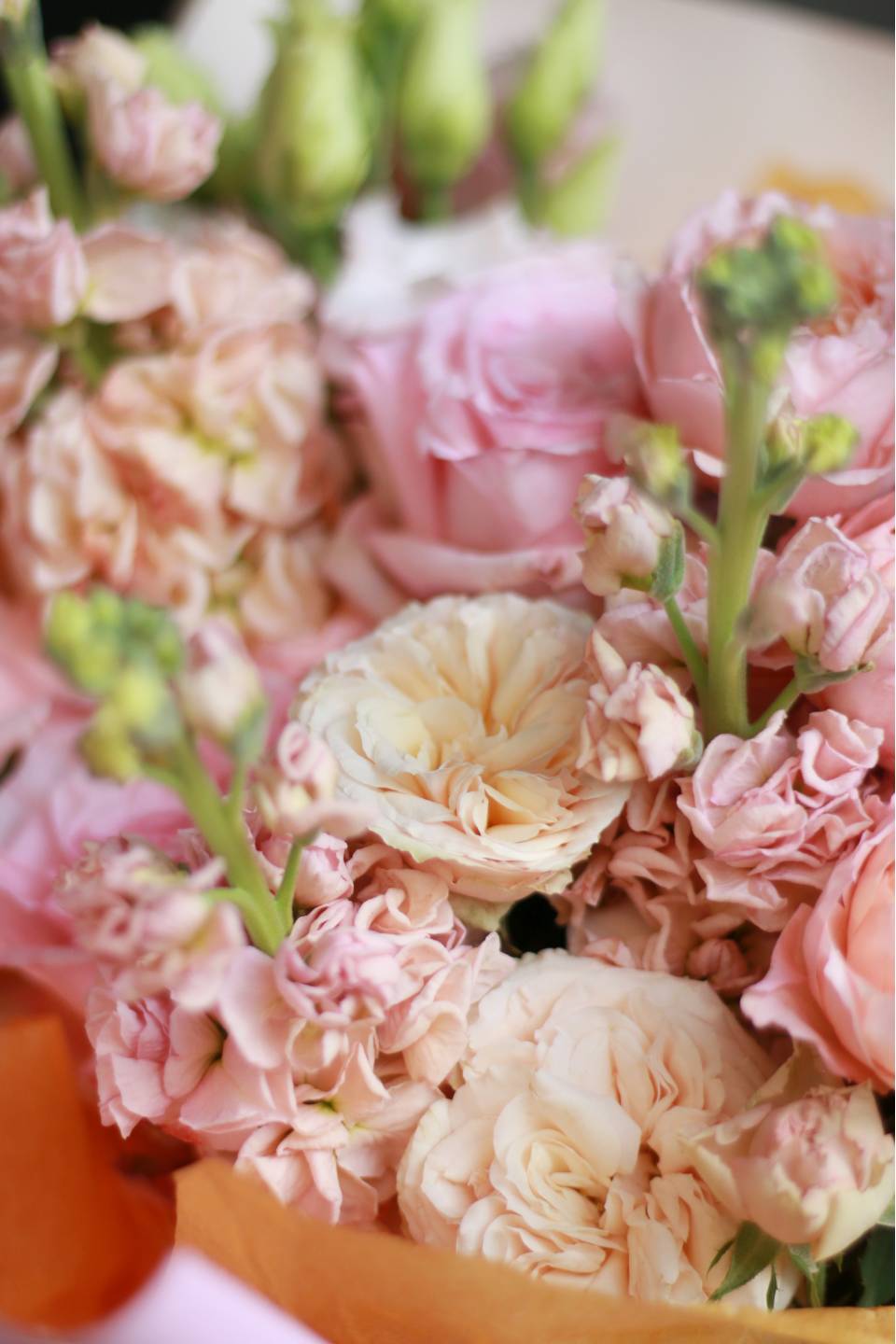 Букет Персиковое удовольствие - быстрая доставка в Минске