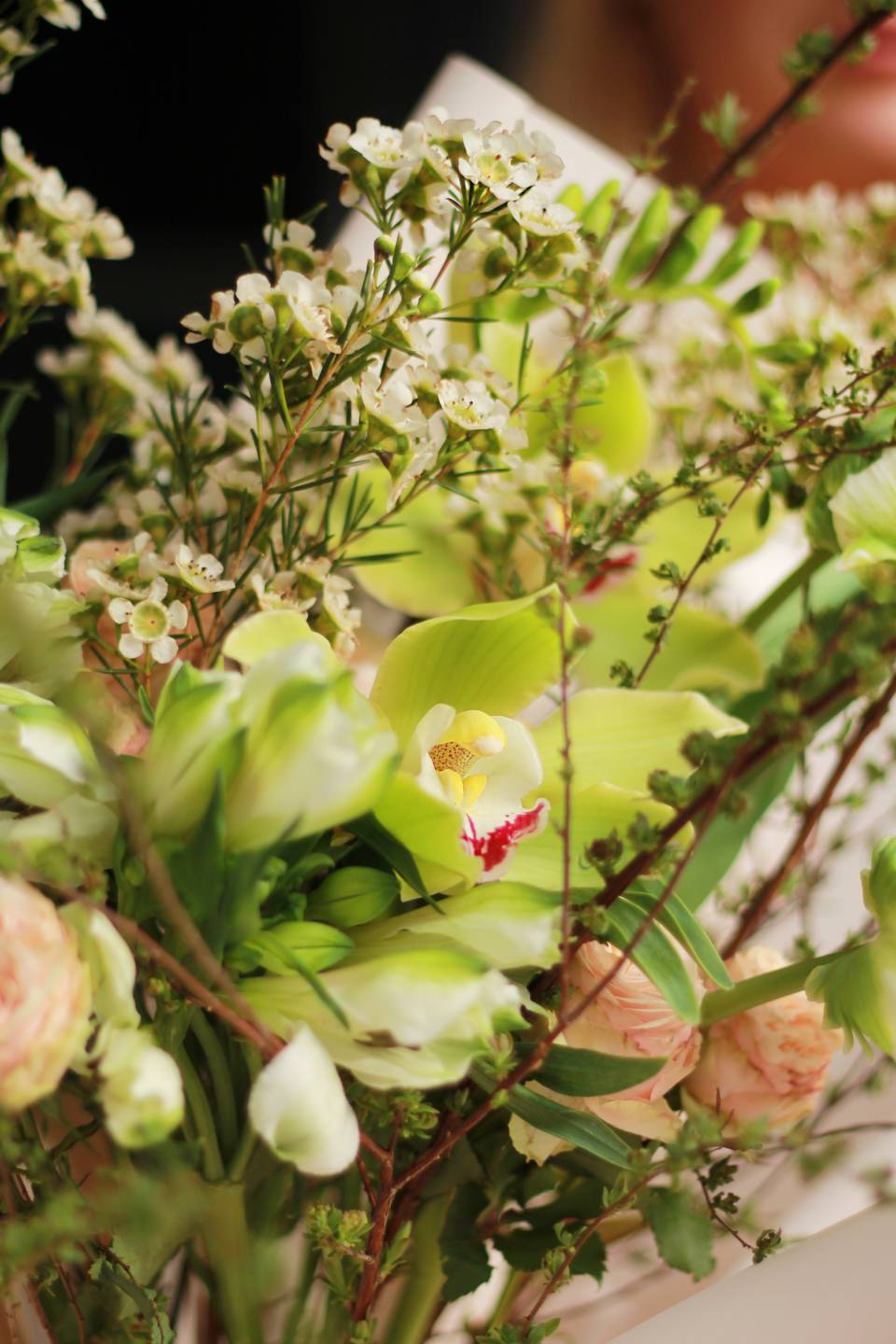 Букет На склоне Холмов - с добавлением зелени