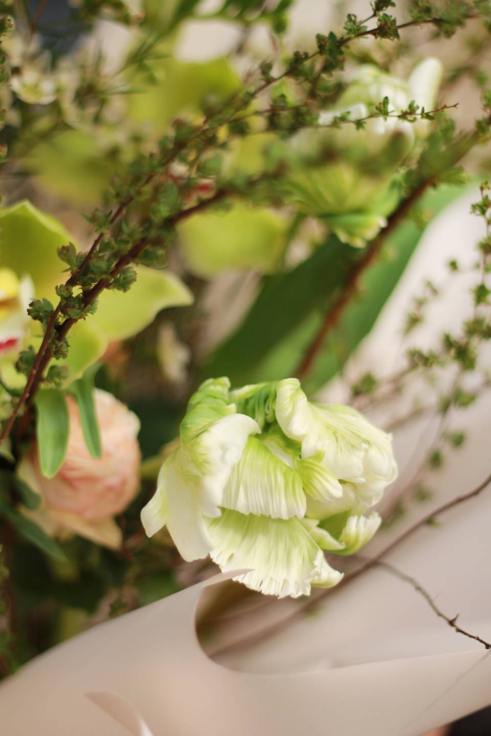 Букет На склоне Холмов - подарочное оформление