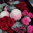 Букет Рубиновый Жемчуг - с доставкой по Минску - миниатюра