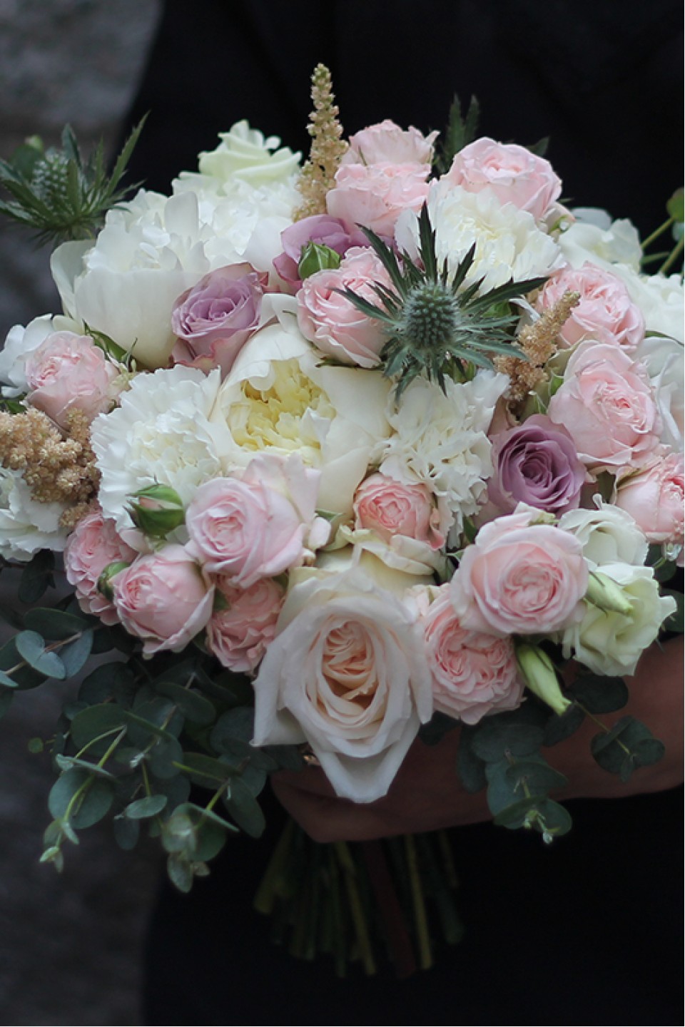 Букет невесты Пудра