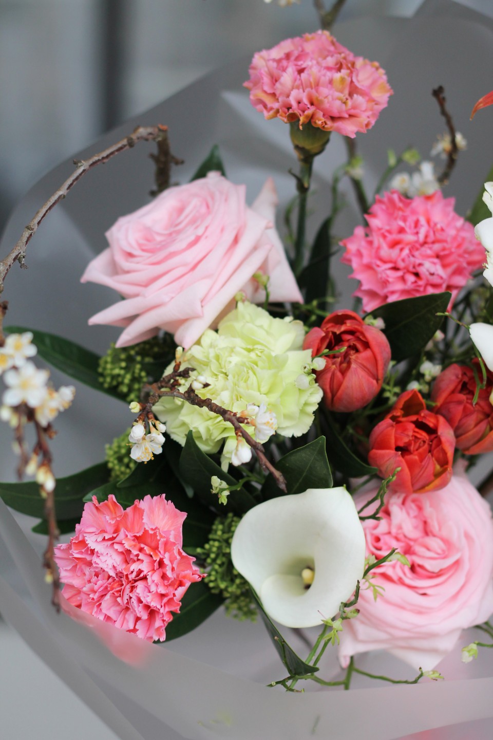 Букет Гуава - с добавлением зелени