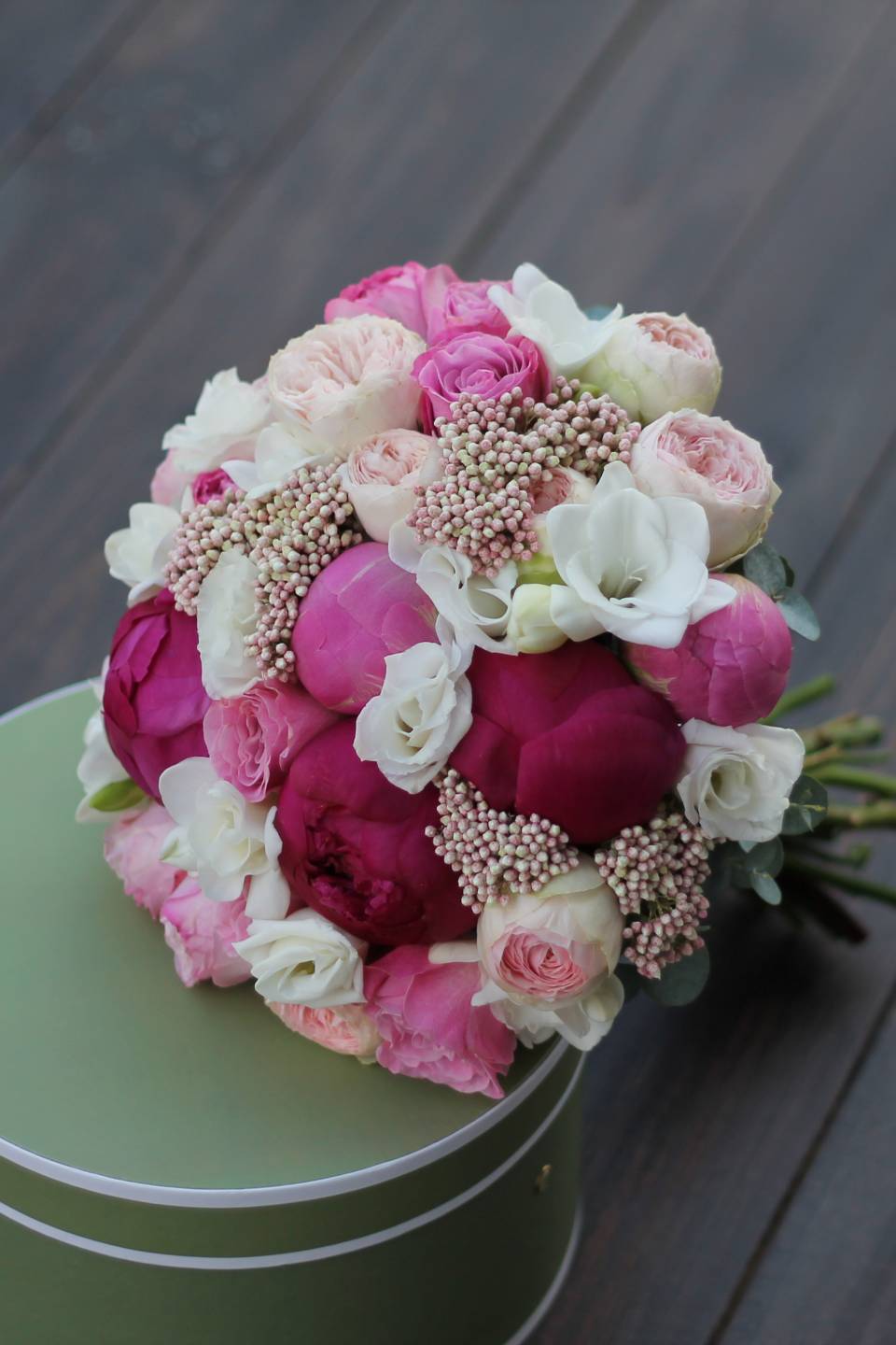 Букет невесты Розовый шарм