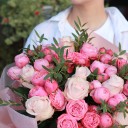 Букет Розовый плюш - с доставкой по Минску - миниатюра