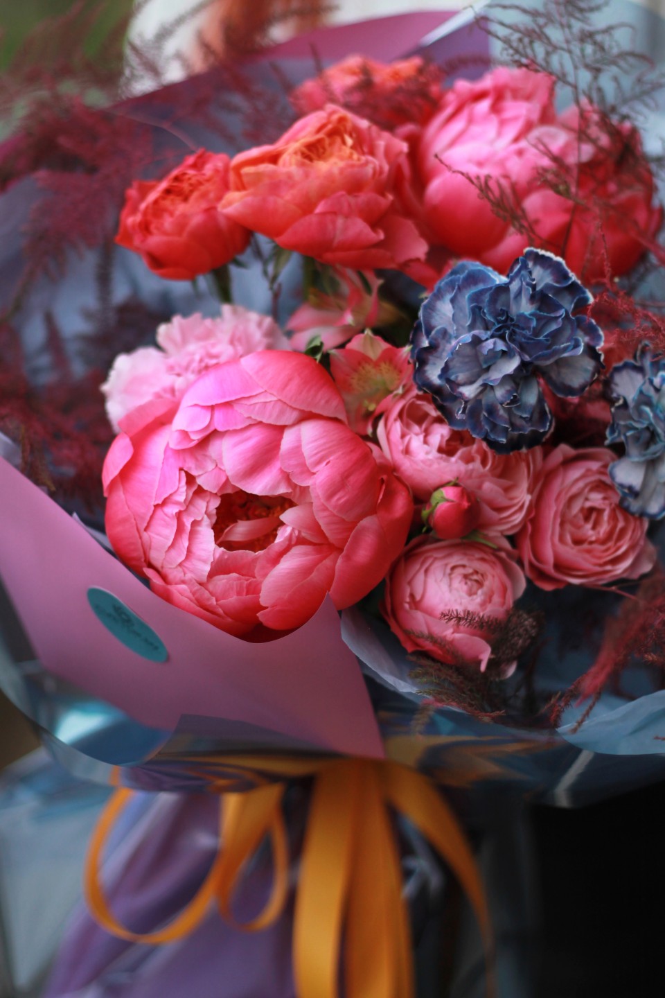 Букет Долина Луары - подарочное оформление