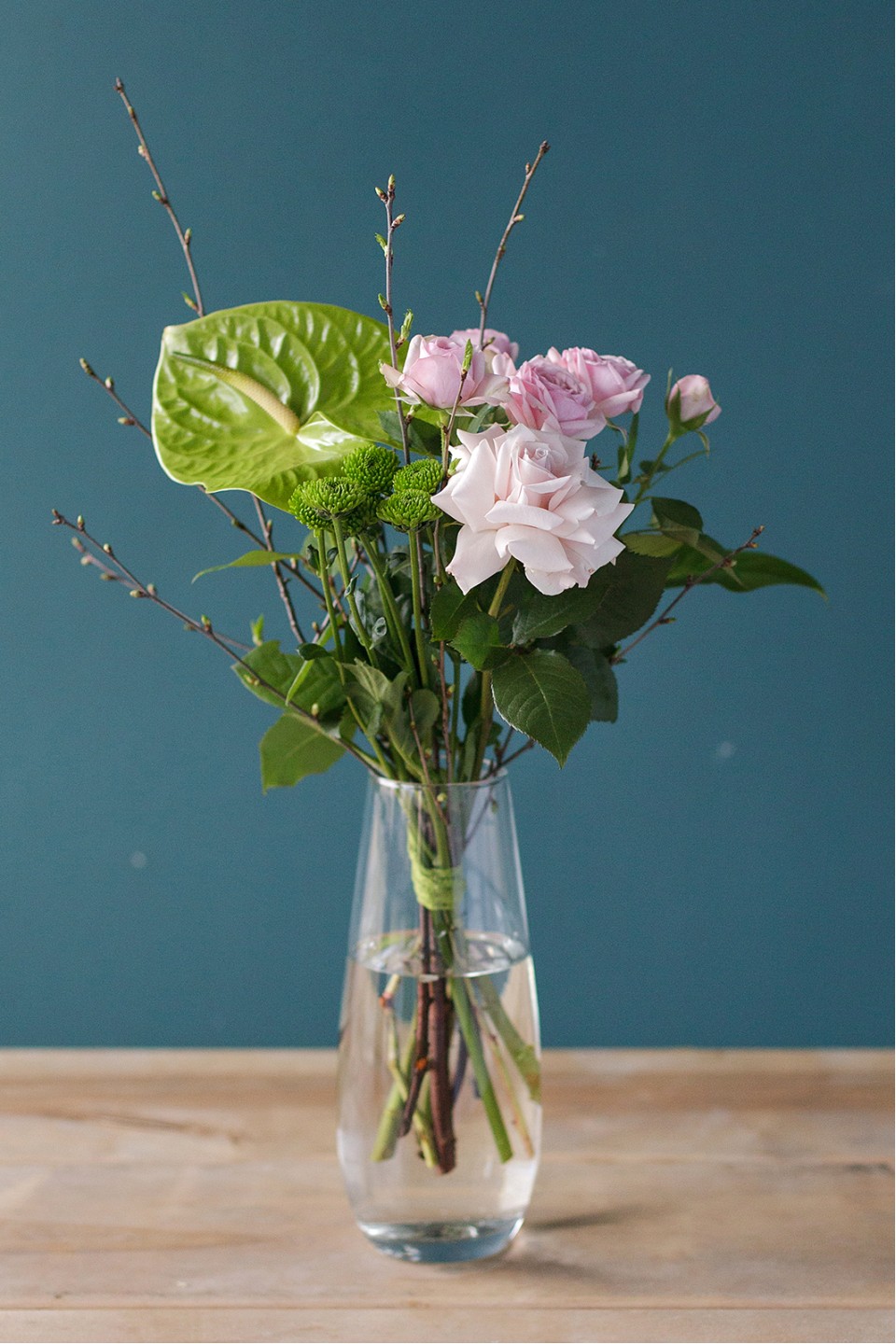 Цветочная подписка S (4 букета на 4 недели)