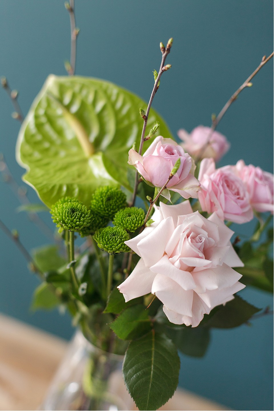 Цветочная подписка S (4 букета на 4 недели) - с доставкой по Минску