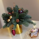 Новогодняя композиция Огонек - миниатюра