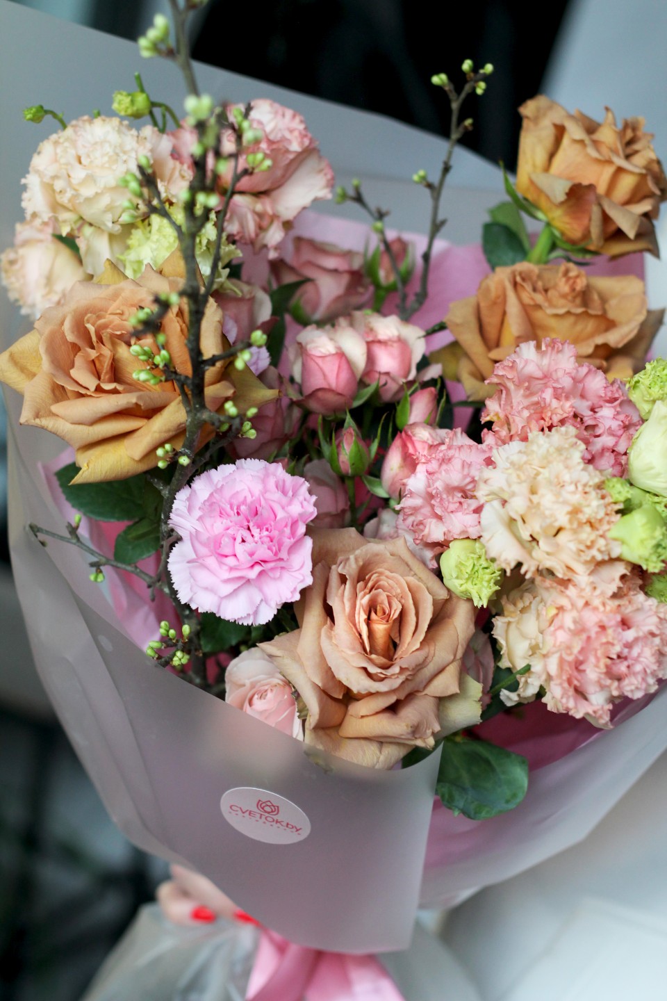 Букет Тоффи - с доставкой по Минску