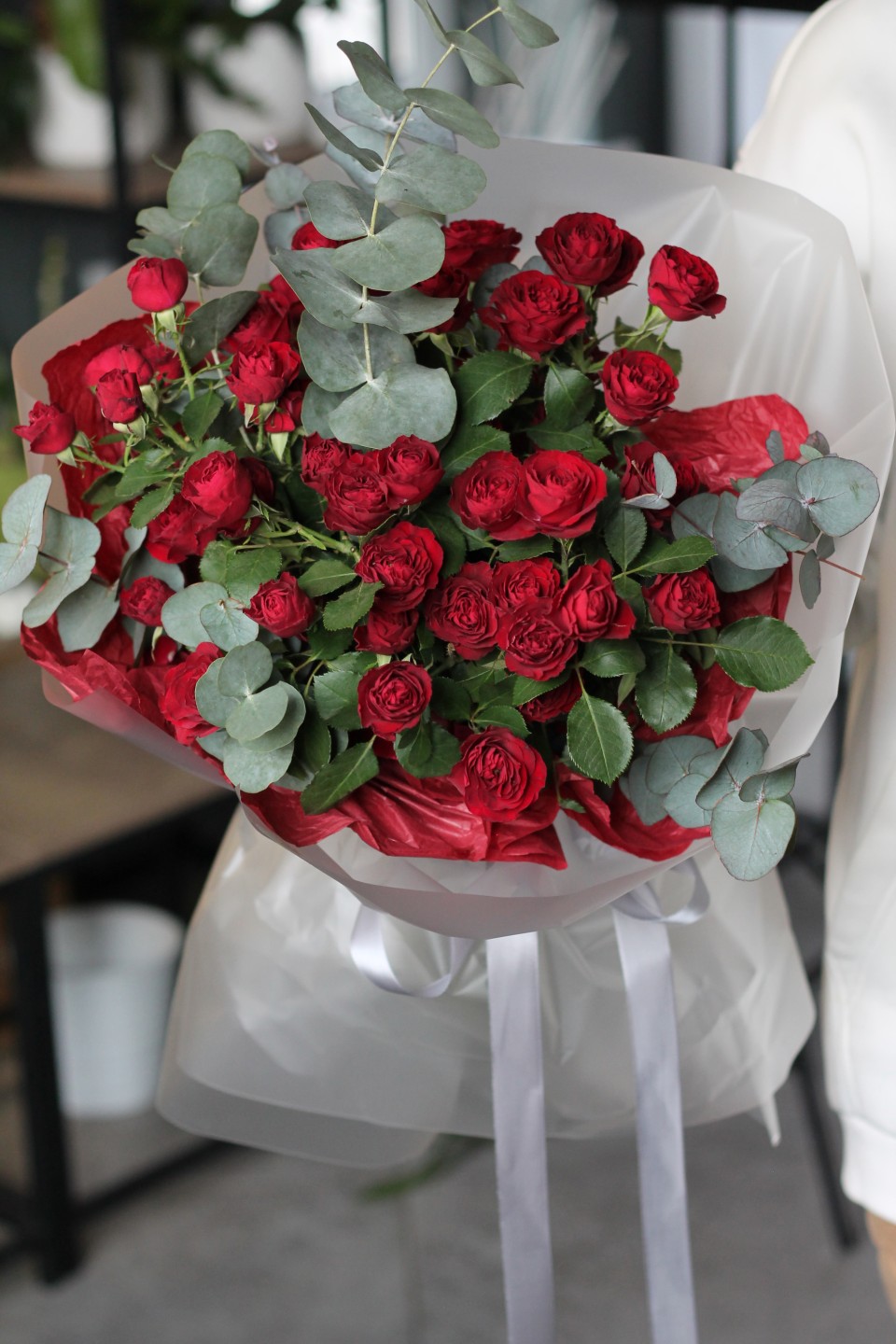 Букет Вспышка сердца - с доставкой по Минску