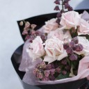 Букет Терезия - с добавлением зелени - миниатюра 