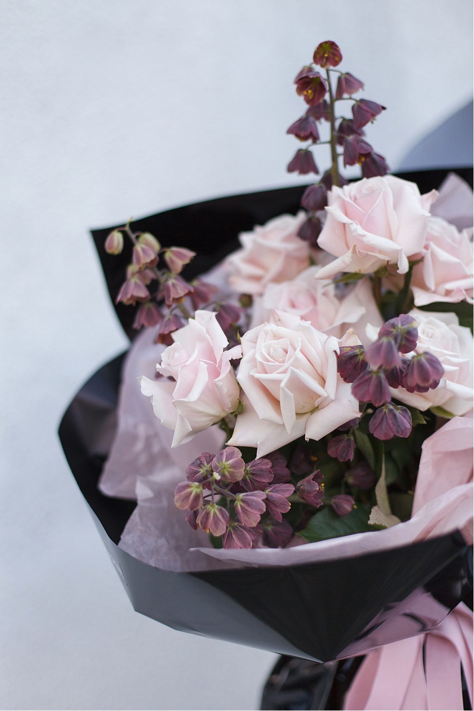 Букет Терезия - с добавлением зелени