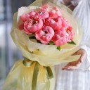 Букет пионов Корал - миниатюра