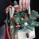 Новогодняя композиция Рождественские сюжеты - миниатюра