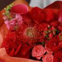 Букет Шарлах - подарочное оформление - миниатюра