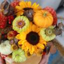 Композиция Ягодный пирог - с добавлением зелени - миниатюра 