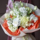 Букет Сарпия - с добавлением зелени - миниатюра 