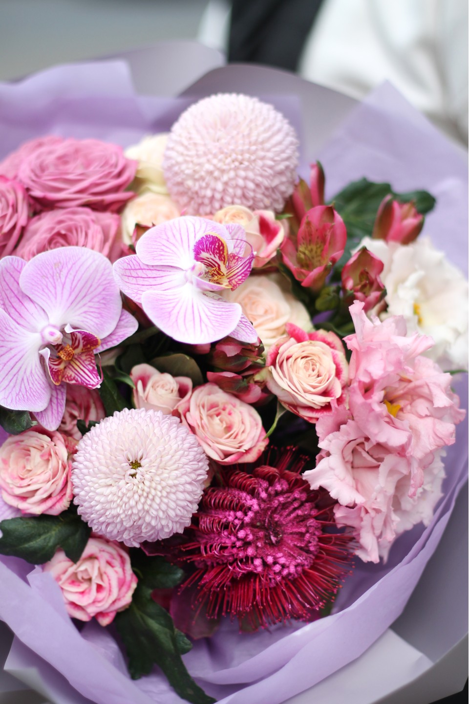 Букет Мистерия - подарочное оформление