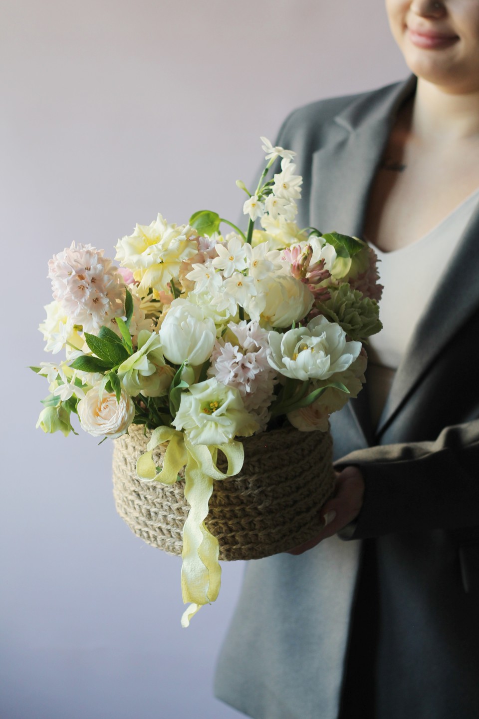 Композиция Весенний поцелуй - с доставкой по Минску