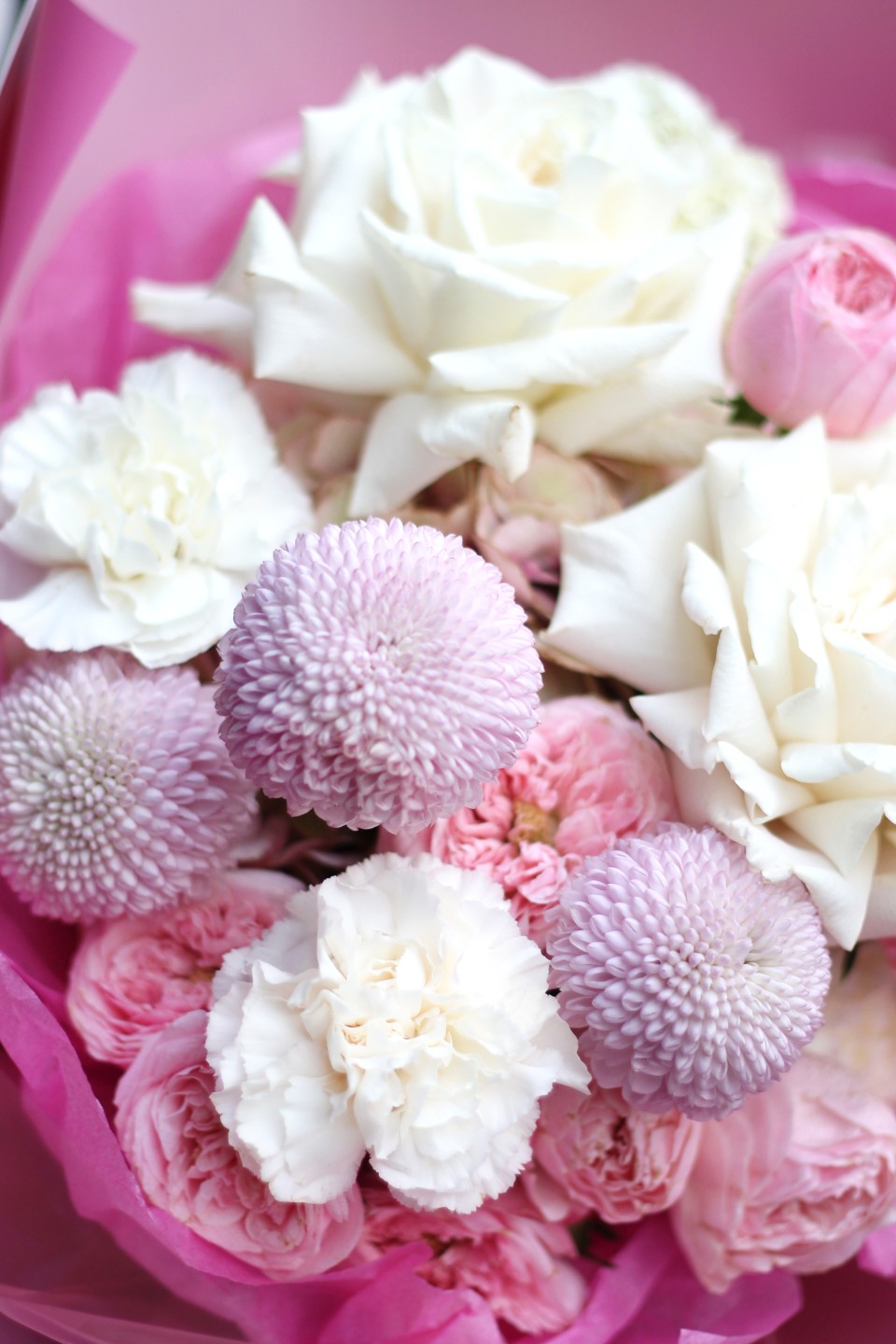 Букет Момока - с добавлением зелени