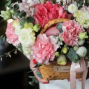 Корзинка Биение сердца - с доставкой по Минску - миниатюра