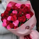 Букет Расмина - с добавлением зелени - миниатюра 