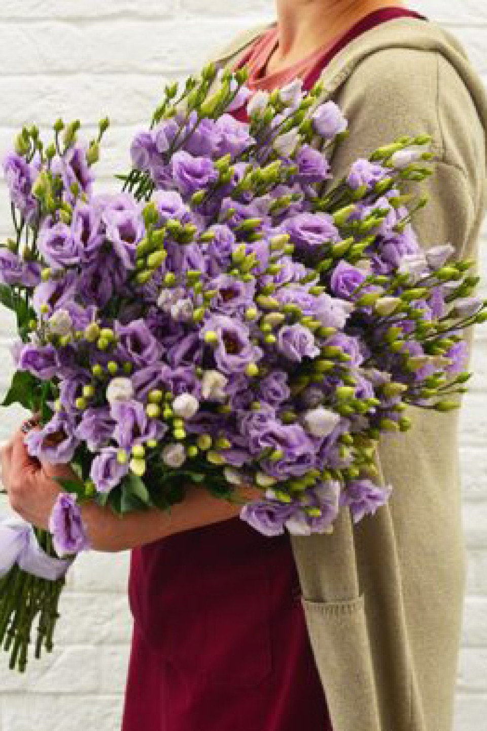 Лавандовая эустома