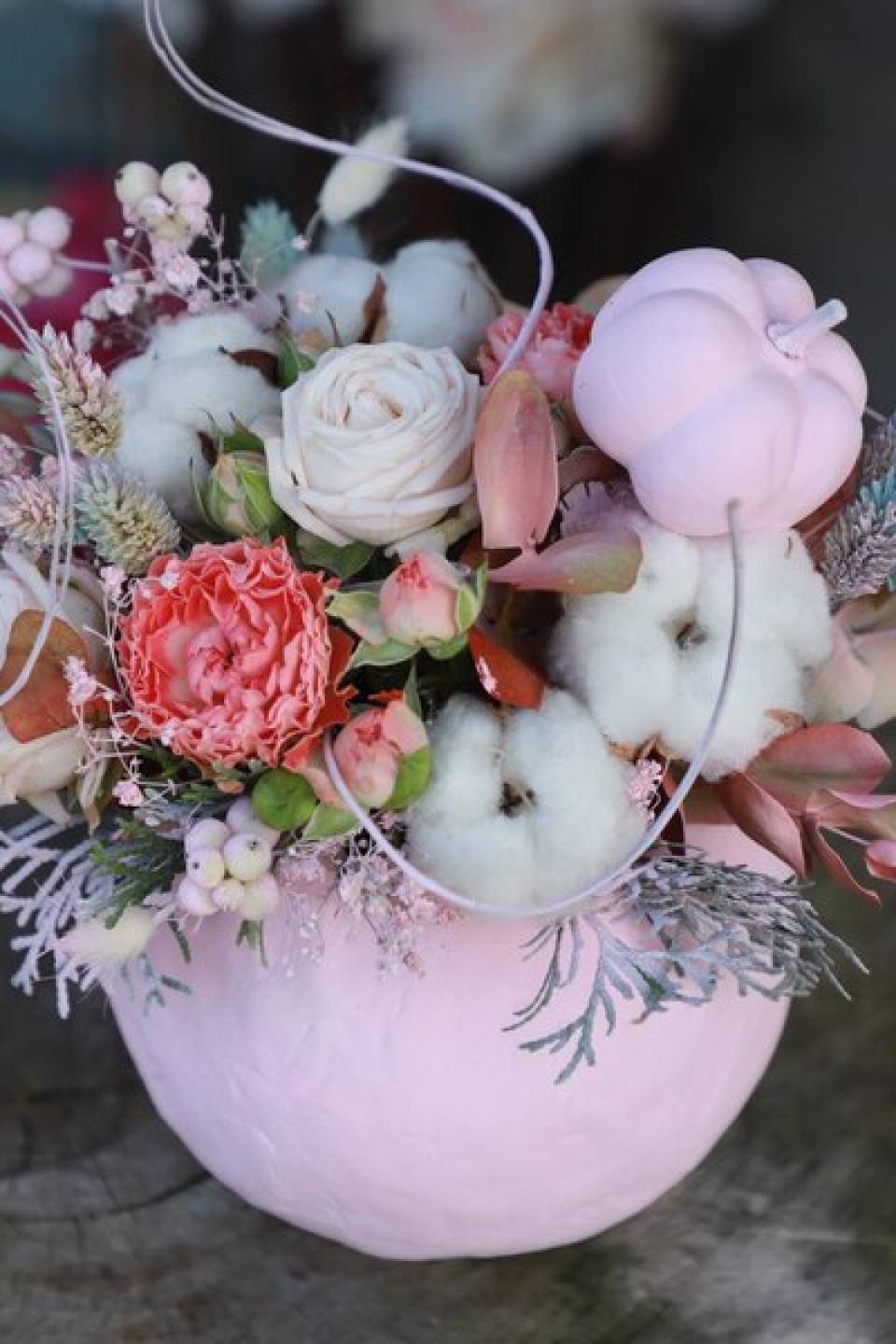 Композиция Изящная тыква №1